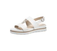 Tamaris Comfort Damen Keilsandale, Sandalias con cuña Mujer, Blanco, 40 EU