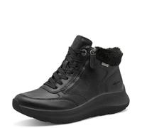 Tamaris Comfort Damen Lace Boot Flat Duo-Tex, Botas de Moda Mujer, Black, 40 EU