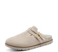 Tamaris Comfort Damen Mule Flat, Plataforma Mujer, Pardo, 36 EU