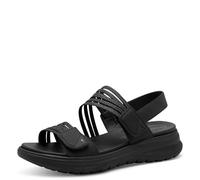 Tamaris Comfort Damen Sandale Multiadj+Vegan, Sandalia Mujer, Black Uni, 38 EU