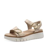 Tamaris Comfort Damen Sandale Multiadjustable, Sandalia Mujer, Beige, 40 EU