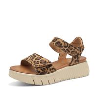 Tamaris Comfort Damen Sandale Multiadjustable, Sandalia Mujer, Leopardo, 39 EU