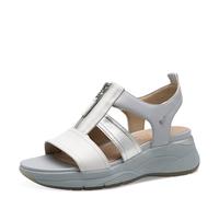 Tamaris Comfort Damen Sandale, Sandalia Mujer, Lt Blue Comb, 42 EU