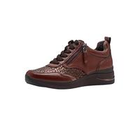 Tamaris Comfort Damen Sneaker Flach Mit Schnürsenkeln Mit Reißverschluss ZapatillasMujer