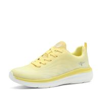 Tamaris Comfort Damen Sneaker Flach Sportlich Vegan, Zapatillas Mujer, Amarillo, 36 EU