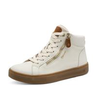 Tamaris Comfort Damen Sneaker High, Botas de Moda Mujer, Blanco Roto, 38 EU