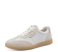 Tamaris Comfort Damen Sneaker Low 8-83741-46, Zapatillas Mujer, Color Blanco y Gris, 36 EU