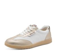 Tamaris Comfort Damen Sneaker Low 8-83741-46, Zapatillas Mujer, Oro Blanco, 38 EU