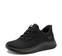 Tamaris Comfort Damen Sneaker Low Cool Insole+Veg, Zapatillas Mujer, Negro, 38 EU