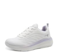 Tamaris Comfort Damen Sneaker Low Cooling Insole 8-83710-42, Zapatillas Mujer, Blanco/Morado, 40 EU