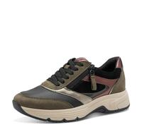 Tamaris Comfort Damen Sneaker Low, Zapatillas Mujer, Comb de Oliva, 41 EU