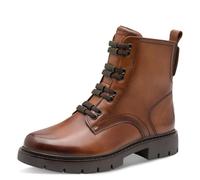Tamaris Comfort Lace Boot Flat, Bota a la Altura de la Pantorrilla Mujer, coñac, 42 EU