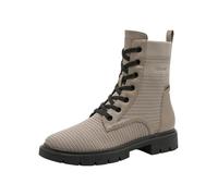 Tamaris Comfort Lace Boot Flat Warminsole+Tex, Bota a la Altura de la Pantorrilla Mujer, Pardo, 38 EU