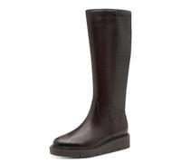 Tamaris Comfort Long Boot Flat, Botas a la Altura de Rodilla Mujer, Mocca Nappa, 38 EU