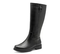 Tamaris Comfort Long Boot Flat, Botas a la Altura de Rodilla Mujer, Negro, 41 EU