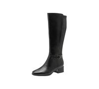 Tamaris Comfort Long Boot Heel, Botas a la Altura de Rodilla Mujer, Negro, 37 EU