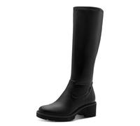 Tamaris Comfort Long Boot Heel Duo-Tex, Botas a la Altura de Rodilla Mujer, Color Negro, 41 EU
