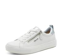 Tamaris Comfort Low 8-83707-42 - Zapatillas Deportivas para Mujer, Color Blanco/Cielo, Talla 37 EU