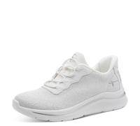 Tamaris Comfort Low 8-83726-45 - Zapatillas Deportivas para Mujer, Color Blanco/Plateado, Talla 39 EU