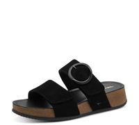 Tamaris Comfort - Plataforma multiajustable para mujer, ante negro, talla 41 EU