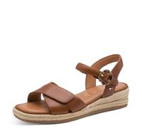 Tamaris Comfort - Sandalias de cuña para mujer, multiajustable, Nappa, talla 36 EU