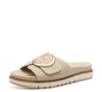 Tamaris Comfort Sandalias de piel para mujer, beige, 41 EU