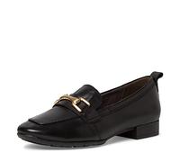 Tamaris Comfort - Tamaris Comfort 8-84205-41 Komfortable Mehrweite Bequemschuh Damenschuh mit Kette Alltagsschuhe Business, Mocasín, Black Nappa,