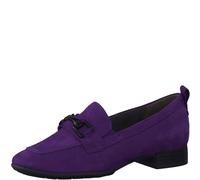 Tamaris Comfort - Tamaris Comfort 8-84205-41 Komfortable Mehrweite Bequemschuh Damenschuh mit Kette Alltagsschuhe Business, Mocasín, Purple Nubuk,
