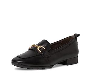 Tamaris Comfort - Tamaris Comfort 8-84205-41 Komfortable Mehrweite Bequemschuh Damenschuh mit Kette Alltagsschuhe Business, Mocasín, Black Nappa,
