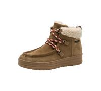 Tamaris Comfort WL Lace Boot Duo-Tex, Botas para Nieve Mujer, Cappuccino, 39 EU