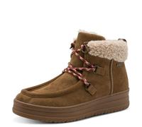 Tamaris Comfort WL Lace Boot Duo-Tex, Botas para Nieve Mujer, Cappuccino, 40 EU