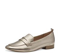 Tamaris Comfort Zapatillas Ballerina Ballerinas Zapatos De Cuero Dorado 84201