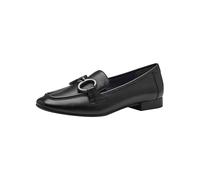 Tamaris Comfort - Zapatillas de Piel con tacón de Bloque para Mujer, Nappa Negro, 37 EU