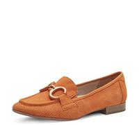 Tamaris Comfort - Zapatillas de Piel con tacón de Bloque para Mujer, Naranja, 36 EU