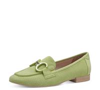 Tamaris Comfort - Zapatillas de Piel con tacón de Bloque para Mujer, Verde, 37 EU