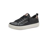 Tamaris Comfort - Zapatillas Planas con Cremallera para Mujer, para Tiempo Libre, Negro, 38 EU
