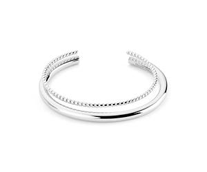 Tamaris Conjunto de brazalete TS-0010-BB Plata, 7, Acero inoxidable, Sin piedras preciosas