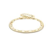 Tamaris Conjunto de pulsera para mujer, resistente al agua, de acero inoxidable, 22 cm, Acero inoxidable, Sin piedra preciosa