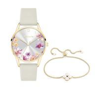 Tamaris Conjunto de Reloj y Pulsera TS-0058-PQB Correa de Silicona