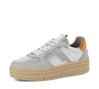 Tamaris Cordones Deportivos para Mujer, metálico, 39 EU