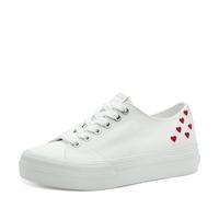 Tamaris Cordones Mujer Vegano Deportivo, Blanco, 39 EU