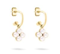 Tamaris Creole TJ-0521-E-23 Pendientes IP Oro, 23, Acero inoxidable, Perlas de cristal