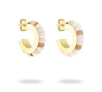 Tamaris Creole TJ-0643-E-20 Acero inoxidable IP Oro, 2 cm, Acero inoxidable, Piedra de concha