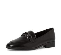 Tamaris Damen 1-1-24213-41, Mocasín Mujer, Piel Negra, 36 EU