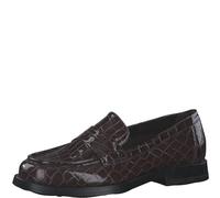 Tamaris Damen 1-1-24311-41, Mocasín Mujer, Marrón Croco, 41 EU