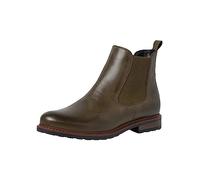 Tamaris Damen 1-1-25056-41, Botas Estilo Chelsea Mujer, Olive Leather, 40 EU