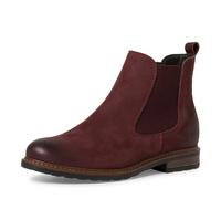 Tamaris Damen 1-1-25056-41, Botas Estilo Chelsea Mujer, Red Nubuc, 35 EU