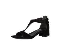 Tamaris Damen 1-1-28263-38, Sandalia con talón Mujer, Black Suede, 38 EU