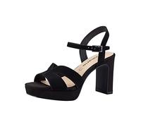 Tamaris Damen 1-1-28309-20, Sandalia Mujer, Negro, 38 EU