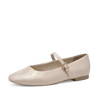 Tamaris Damen 1-22114-44, Zapatos Tipo Ballet Mujer, Patente Marfil, 40 EU